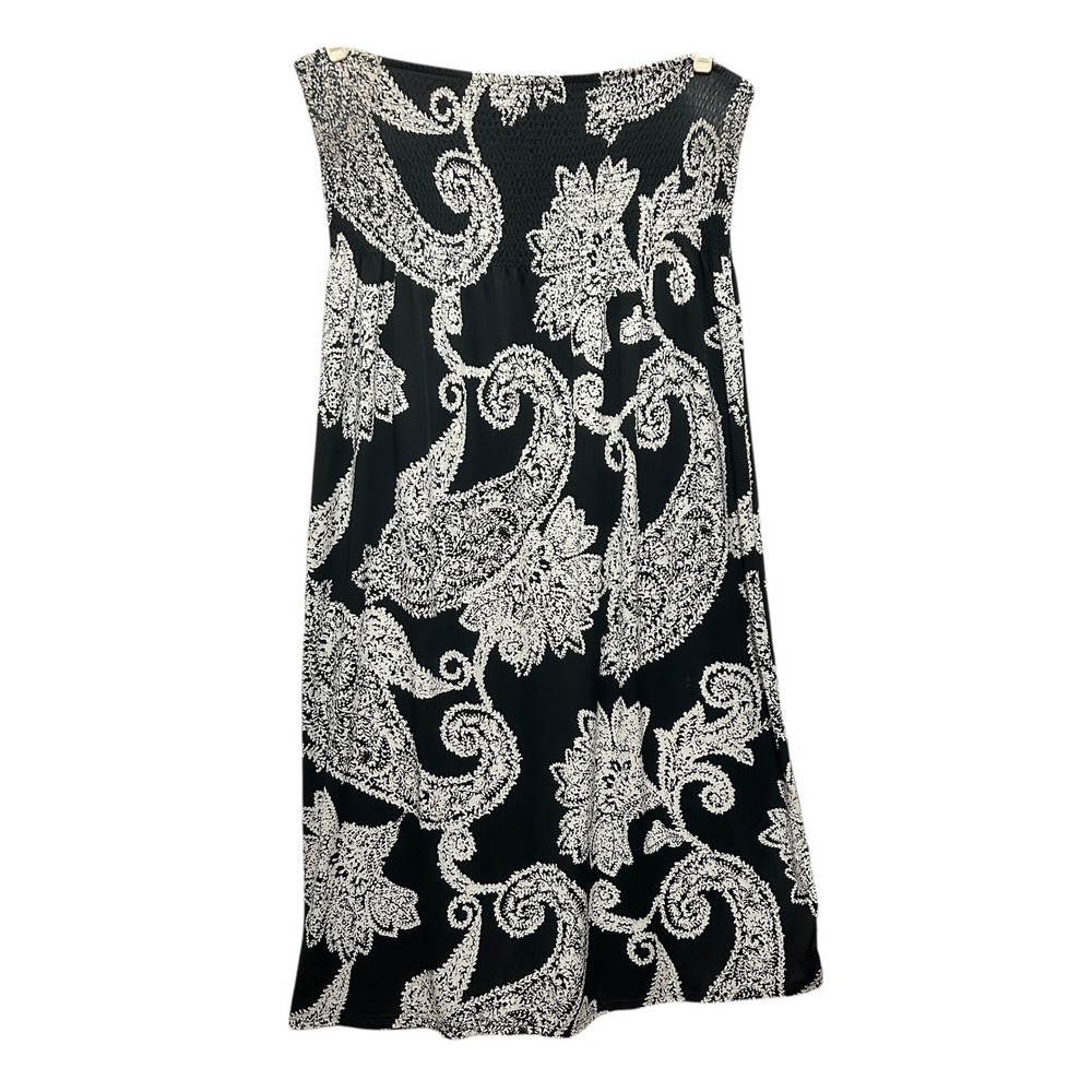 Y2Kβ Magic 2X Smocked Maxi Dress Paisley Empire Waist Flowy Festival Boho Indie